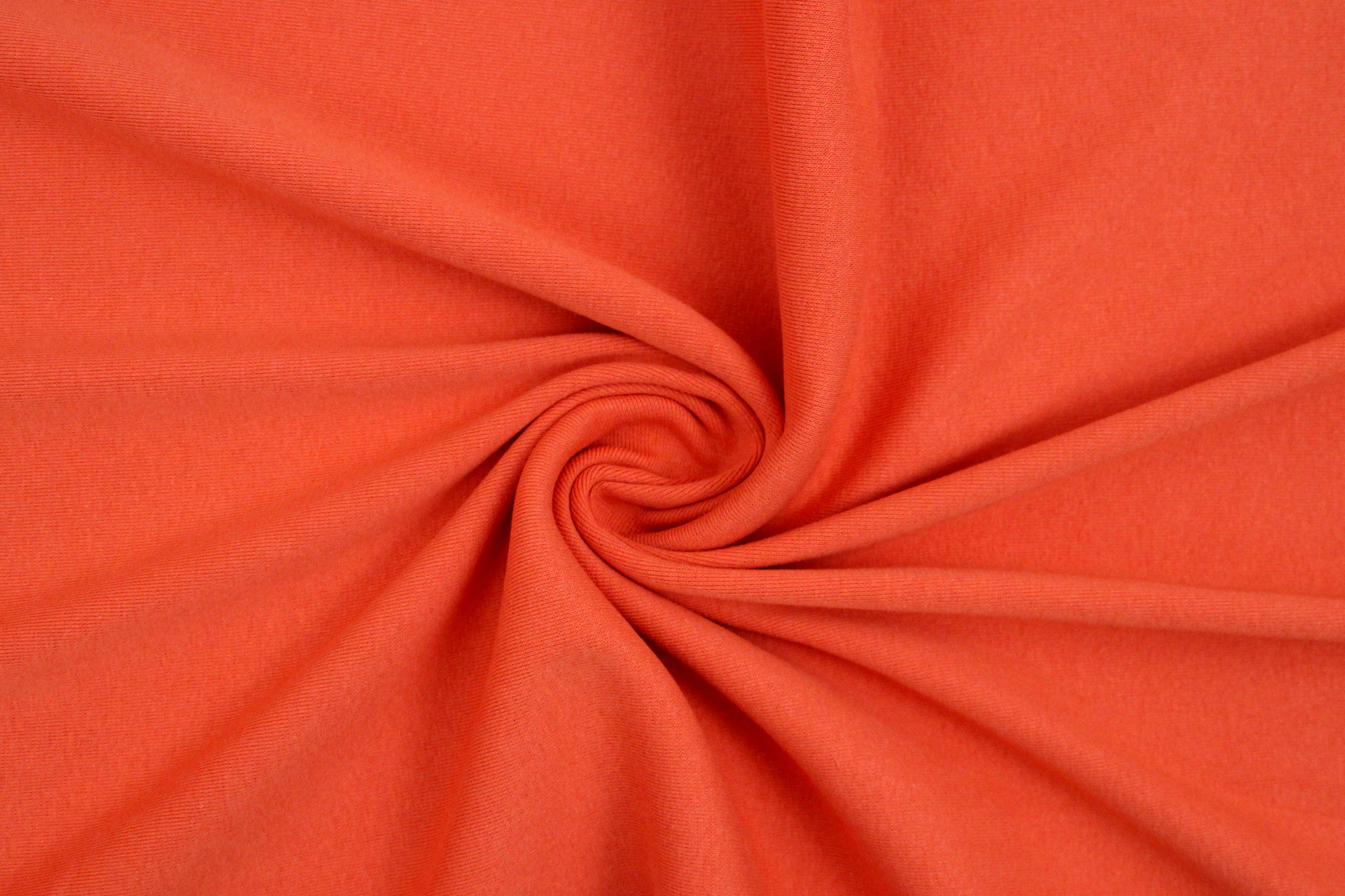Orange Tubular Ribbing - Backstreet Bargains