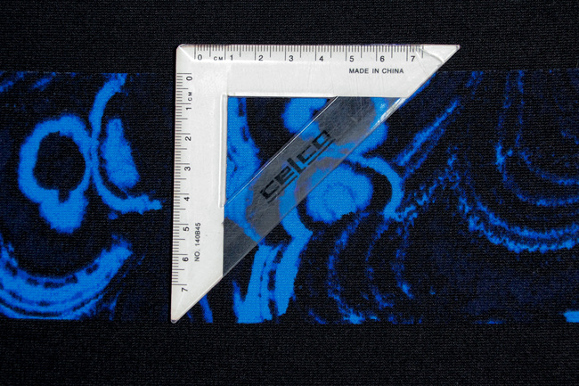 Black & Blue Striped Ponti de Roma