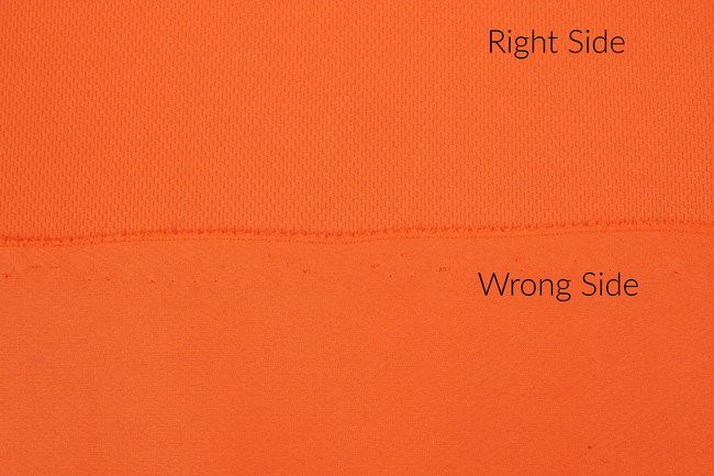 Fluoro Orange Sports-Knit