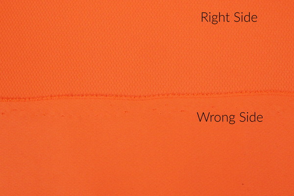 Fluoro Orange Sports-Knit