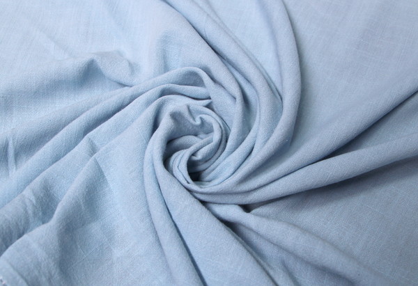 Pale Blue Ramie Linen