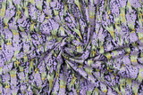 Bunches of Lavender Printed Cotton