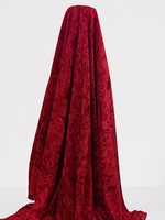 Pill Box Red Crushed Velvet