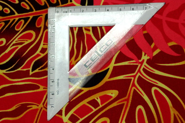  Red & Gold Tones Island Flora Printed Cotton