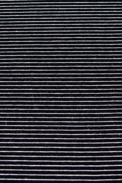 Black & White Pinstriped Cotton Lycra