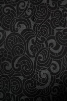 Black & Charcoal Moko - Extra Wide, Kiwiana 100% Cotton Backer