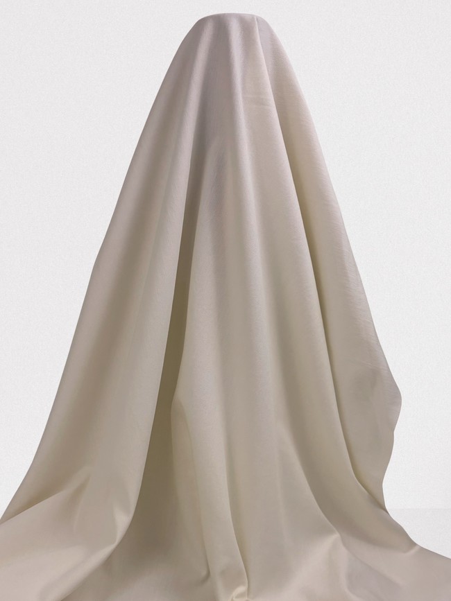 Ivory Stretch Denim