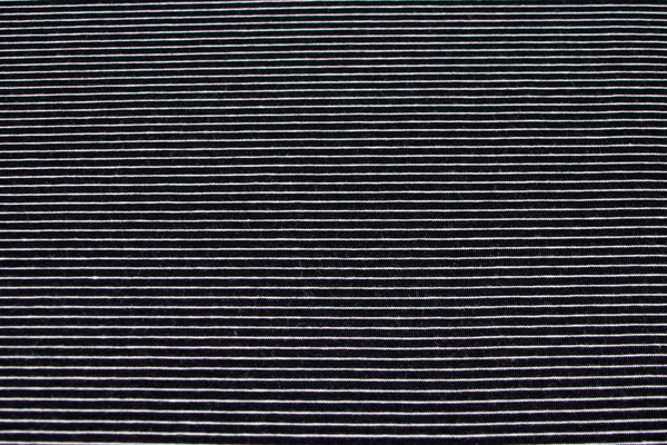Black & White Pinstriped Cotton Lycra