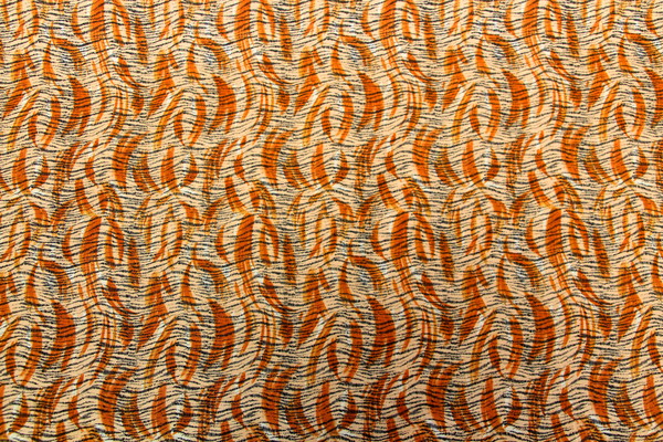 'Tiger' Stripes Printed Cotton