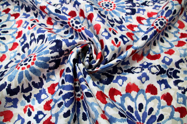 Bold Daisy Print Waterproofed & UV Coated Canvas