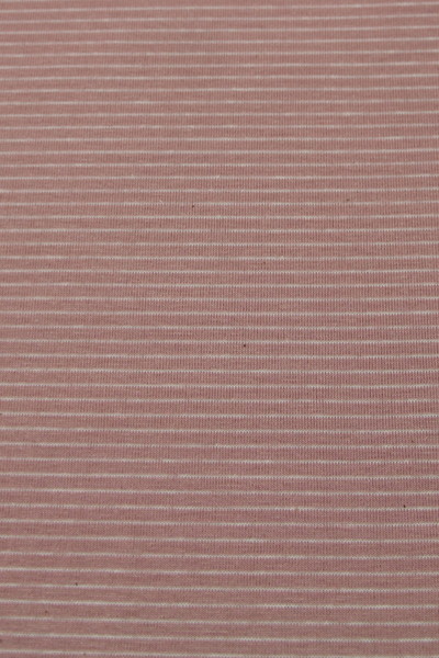 Blush Pink & White Pinstriped Cotton Lycra