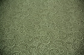 Ponga Koru - Extra Wide, Kiwiana 100% Cotton Backer
