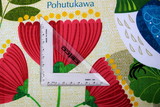 Birds & Flowers of Aotearoa NZ Premium Printed Cotton Kiwiana Panel