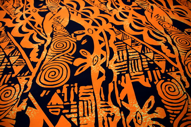 Oranges on Black Pasifika Bengaline