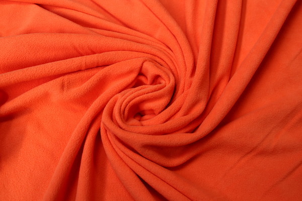 Plain Micro-Fleece - Orange
