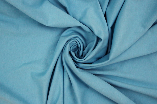 *LAST PIECE* - Turquoise Organic Cotton Lycra