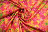 Salmon Open Eyed Premium Printed Cotton