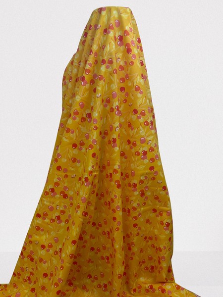 Sunshine Cherries Printed Cotton