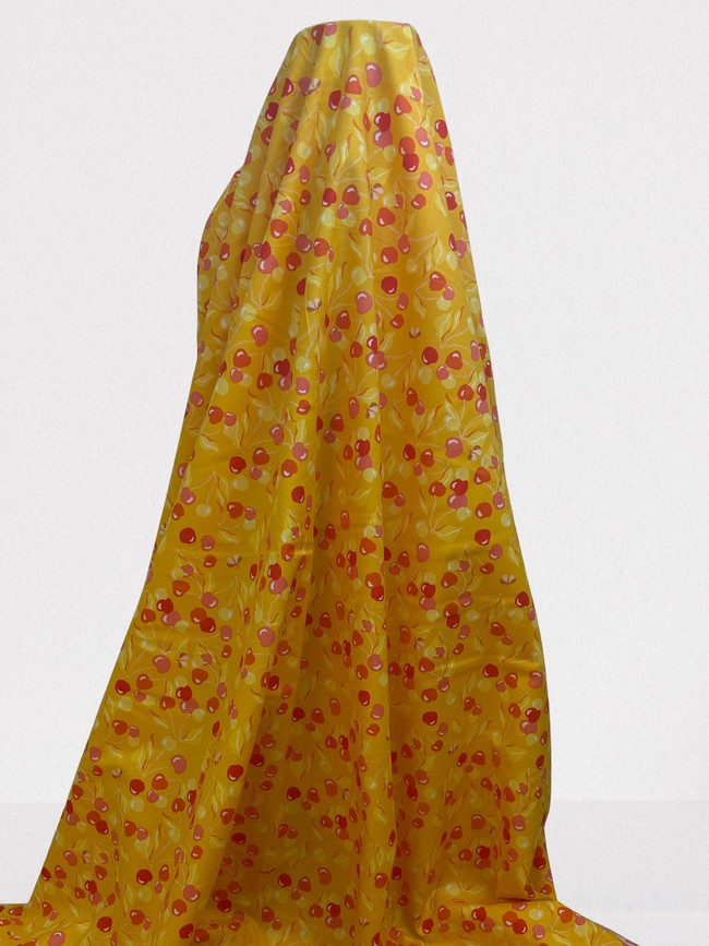 Sunshine Cherries Printed Cotton