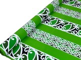 Designs of Aotearoa on Lime Rayon