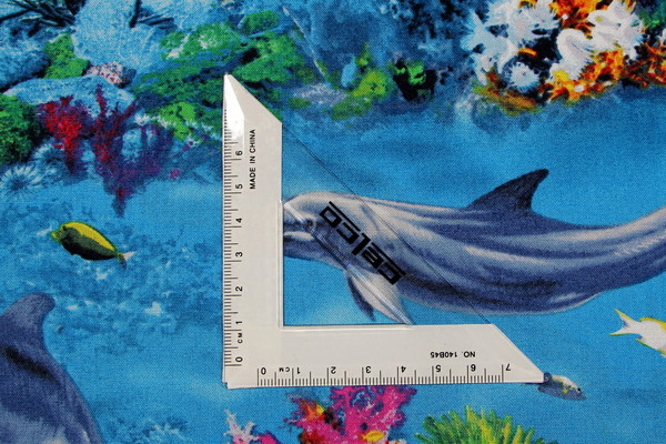 Under The Sea Printed Cotton New Image