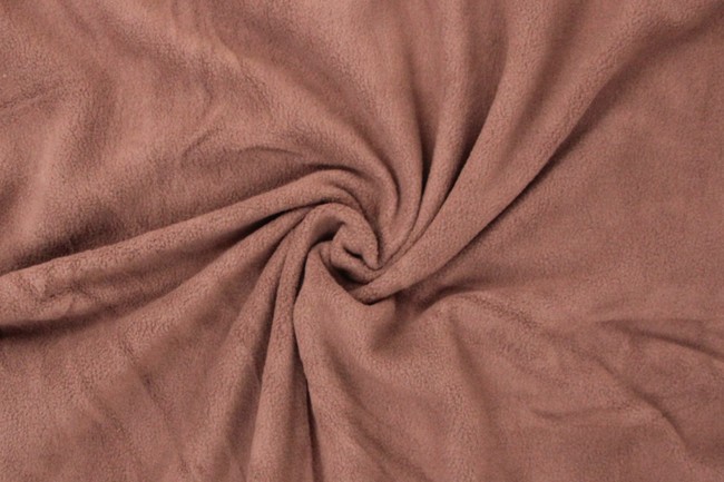 Cocoa Brown Plain Polar Fleece