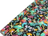 Midnight Tropics Printed Viscose Blend