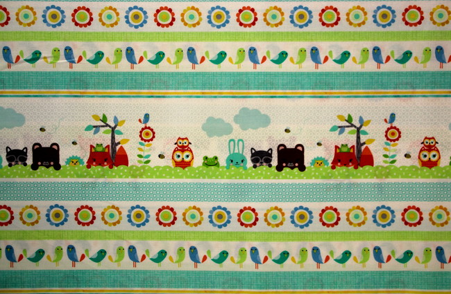 Playhouse Pals Printed Cotton