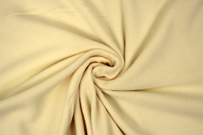 Cream Plain Polar Fleece