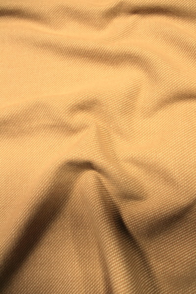 Camel Twill Weave Wool Blend