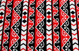 Poraka Columns Kiwiana Printed Cotton