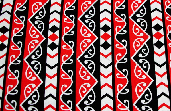 Poraka Columns Kiwiana Printed Cotton