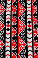 Poraka Columns Kiwiana Printed Cotton