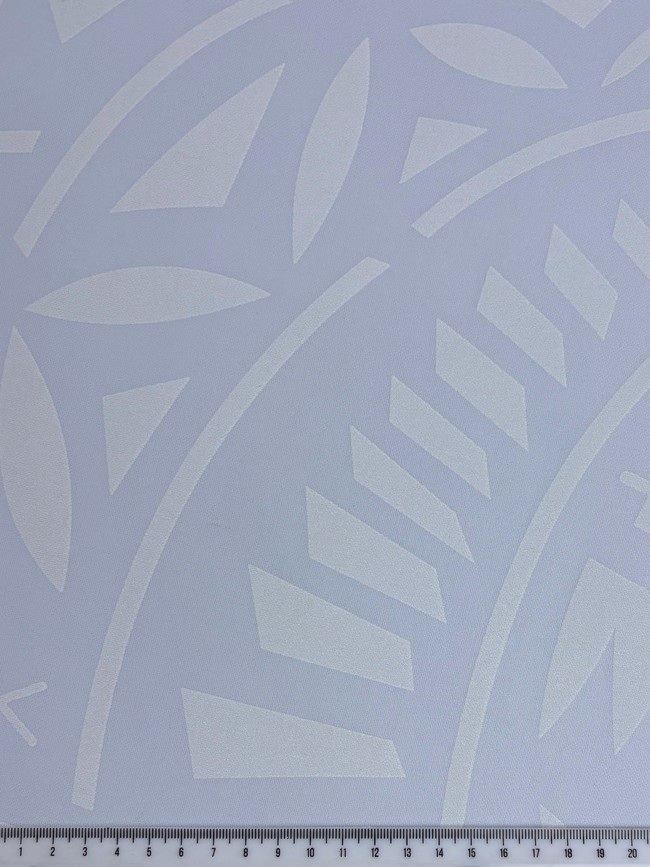 Graphic - White on White Sturdy Stretch Knit