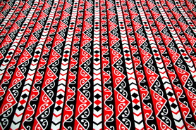 Poraka Columns Kiwiana Printed Cotton