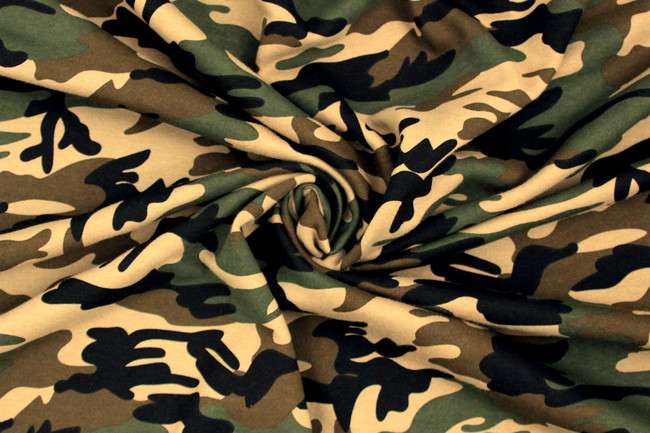 Traditional Camo French Terry/Unbrushed Sweatshirting