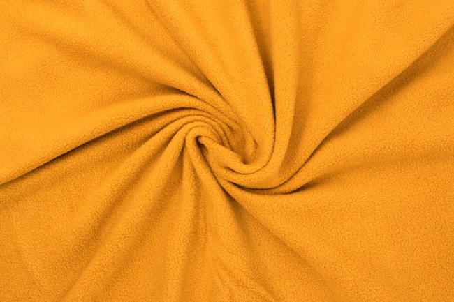 Mustard Plain Polar Fleece