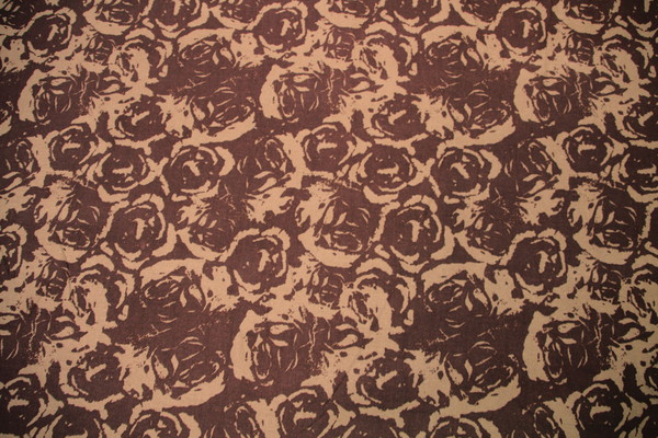 REDUCED - Muddy Rose Print Brushed Linen Blend 5 metres for $35