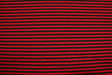 Red & Black Printed Striped Cotton Lycra