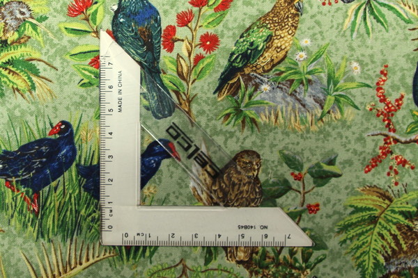 NZ Birds Kiwiana Cotton