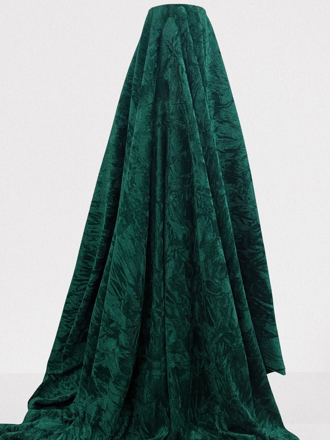 Emerald Crushed Velvet