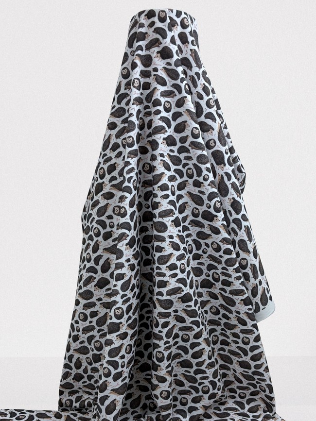 In the Forest - Hedgehogs Premium Cotton