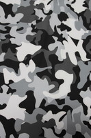 Greyscale Camo Firm Lycra Knit
