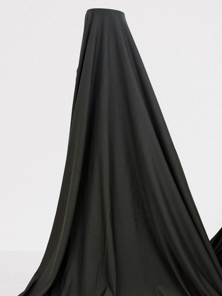 Charcoal Viscose / Spandex Knit