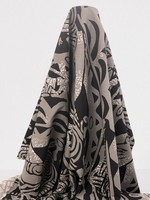 Grey/White on Black Pasifika Bengaline