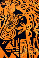 Oranges on Black Pasifika Bengaline