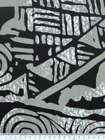 Grey/White on Black Pasifika Bengaline