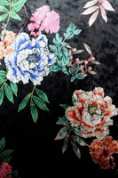 Stunning Floral Printed Stretch Velvet