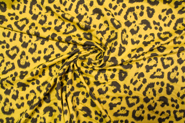 Leopard French Terry Unbrushed Sweatshirting