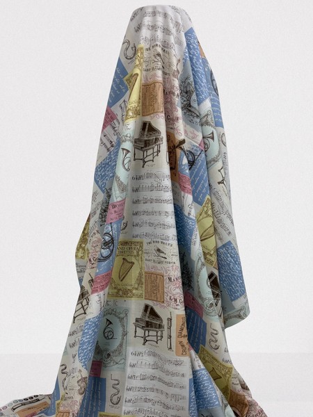 Grand Opera Printed Cotton